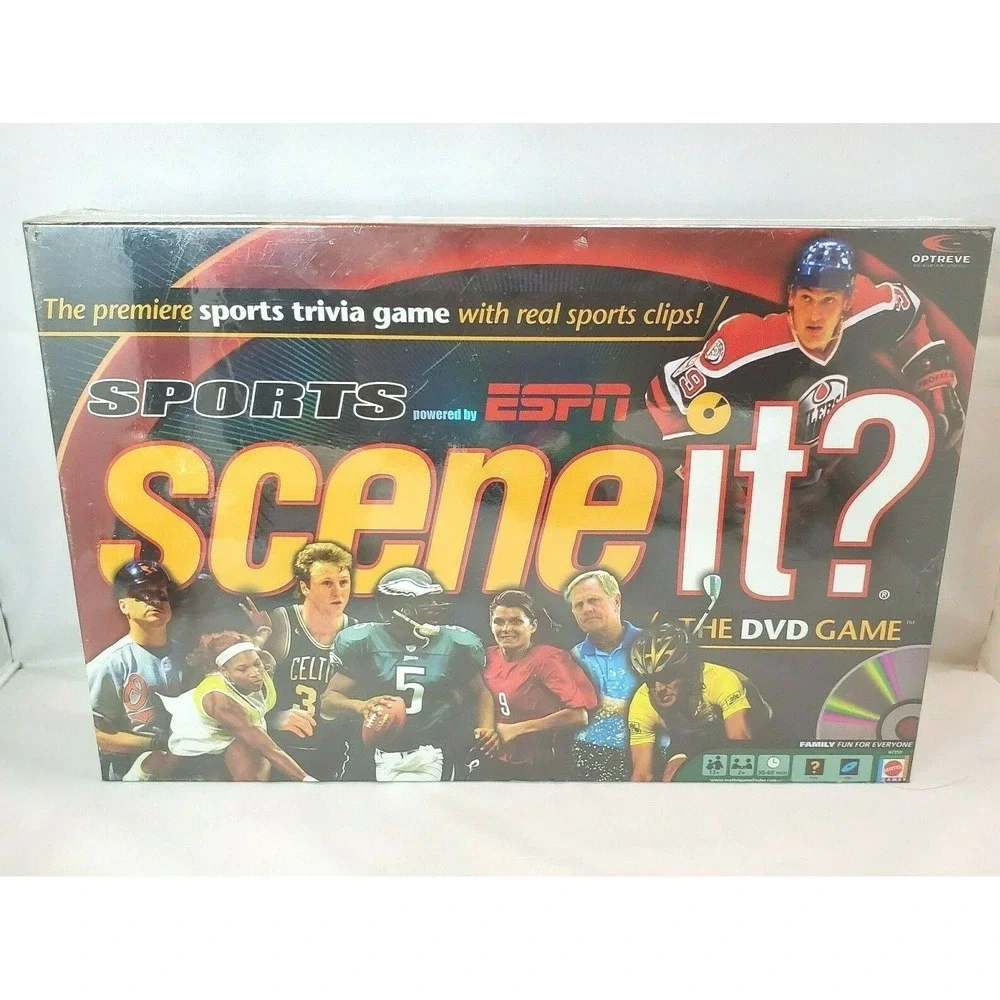 Scene It Sports Powered by ESPN The DVD Game Sports Trivia Brand New Sealed